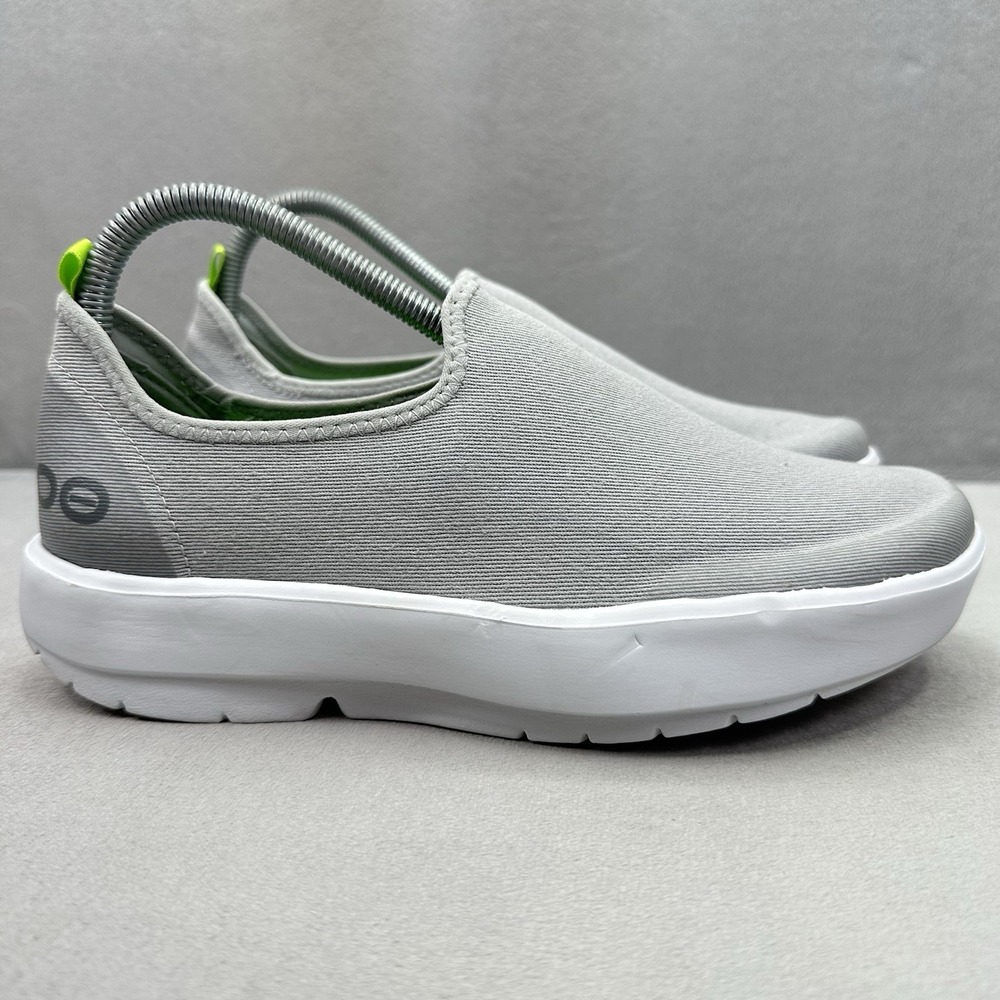 OOFOS OOmg eeZee Low Womens Size 8.5 Shoes Gray Recovery Comfort Sneakers